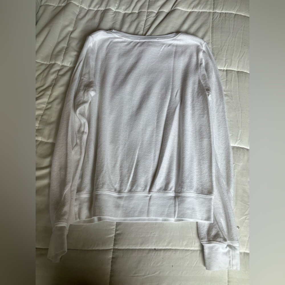 Wildfox White Top with Red Script - Picture 3 of 3